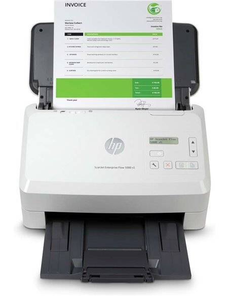 HP ScanJet Enterprise Flow 5000 s5 Scanner Documental - Jusqu'à 65ppm - Alimentador Automatico - Double face