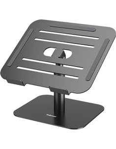 Fellowes Alumia Elevador Pour Portable de Sobremesa Jusqu'à 15" - Ajustes de Altura entre15 et 30cm - Plataforma Avec Inclinacio