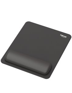 Fellowes Breyta Tapis de souris Avec Reposamuñecas - Revestimiento Antipolvo - Protection Antimicrobiana - Toucher Doux - Fabric