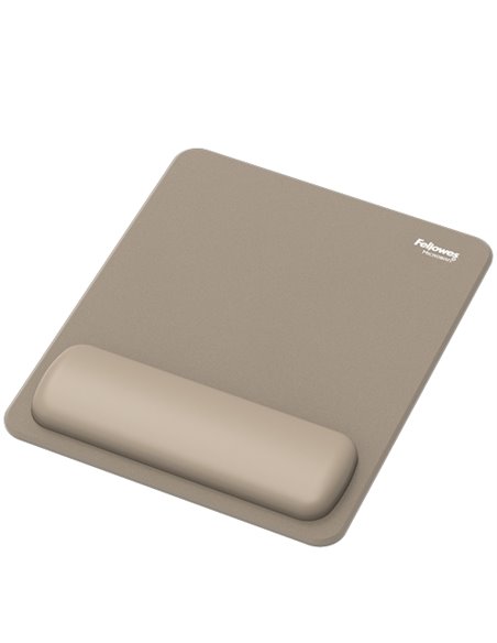 Fellowes Breyta Tapis de souris Avec Reposamuñecas - Revestimiento Antipolvo - Protection Antimicrobiana - Toucher Doux - Fabric