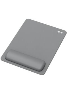 Fellowes Breyta Tapis de souris Avec Reposamuñecas XL - Revestimiento Antipolvo - Protection Antimicrobiana - Toucher Doux - Fab