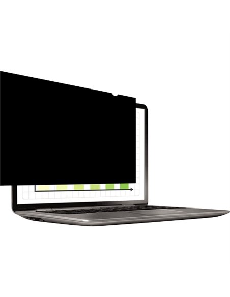 Fellowes Privascreen Filtro de Privacidad Pour Pantallas Panoramicas Jusqu'à 14" - Relacion de Aspecto 16:10 - Reduce Reflejos -
