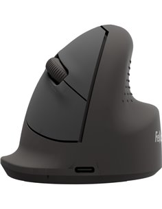 Fellowes Breyta Souris Inalambrico Ergonomique Vertical 1600ppp - Taille Mediano - Bluetooth et Conexion Par Câble - Certificado