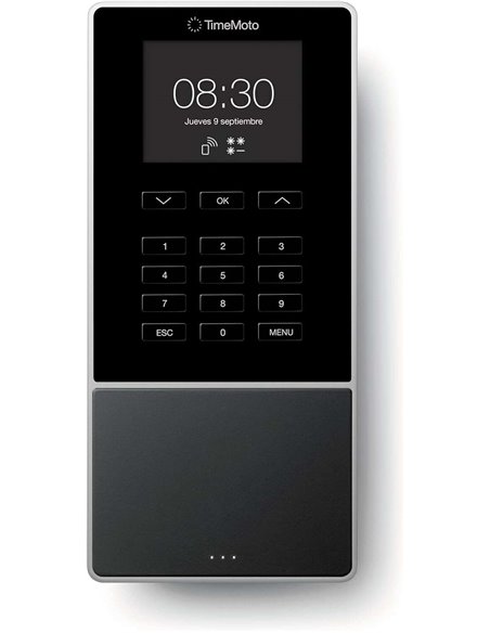 Timemoto TM-616 Terminal de Fichar Avec RFID - Jusqu'à 200 Empleados - Gestion Completa de Horarios et Presencia - Almacena Jusq