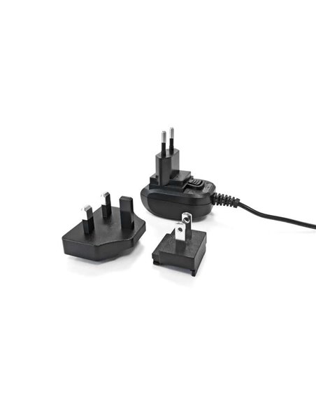 Timemoto Adaptateur de Corriente Pour Timemoto - 12V / 1A - Comprend Enchufes UE, UK et EE.UU