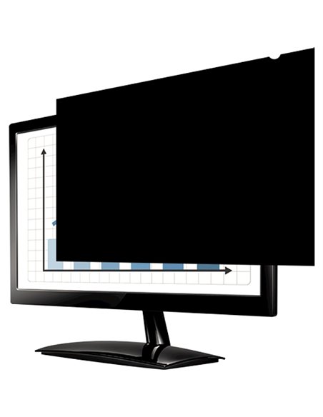Fellowes Privascreen Filtro de Privacidad Pour Pantallas Panoramicas Jusqu'à 24" - Relacion de Aspecto 16:9 - Reduce Reflejos - 