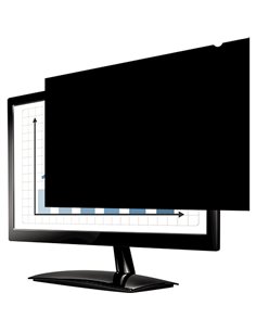 Fellowes Privascreen Filtro de Privacidad Pour Pantallas Panoramicas Jusqu'à 27" - Relacion de Aspecto 16:9 - Reduce Reflejos - 