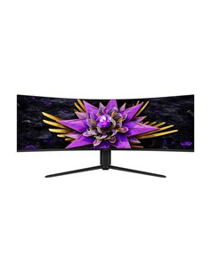 TCL 57R94 Monitor 57" Curvo MiniLED 32:9 - Dual 4K 7680x2160 - 120Hz - Respuesta 1ms - Vesa 100x100 - Couleur Blanc