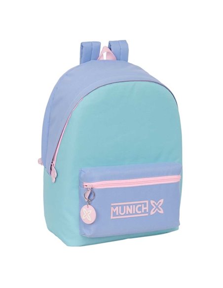 Safta Munich Mellow Sac à dos Pour Portable Jusqu'à 15.6" - Conector USB - Base Acolchada - Poche avant - Tirador Double - Hombr