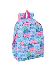 Safta Barbie Sac à dos Pour Portable Jusqu'à 14.1" - Intérieur Acolchado - Poche avant - Poche Portabotellas - Tirador Double - 