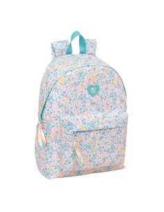 Safta Moos Fiori Sac à dos Pour Portable Jusqu'à 14.1" - Poche avant - Portabotellas - Tirador Double - Hombreras Ergonomicas - 