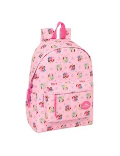 Safta Princesas Disney Sac à dos Pour Portable Jusqu'à 14.1" - Intérieur Acolchado - Poche avant - Portabotellas - Tirador Doubl