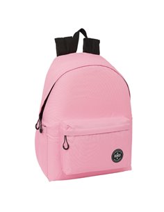Safta Munich Teen Pink Sac à dos Pour Portable Jusqu'à 14.1" - 17.3L - Ergonomique - Correas Ajustables - 310x130x430mm - Couleu