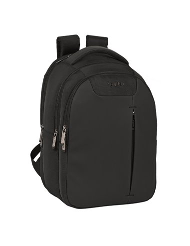 Safta Business Sac à dos Pour Portable Jusqu'à 15.6" - Conector USB - Portabotellas - Antirrobo - Organizador - Tirador Double -