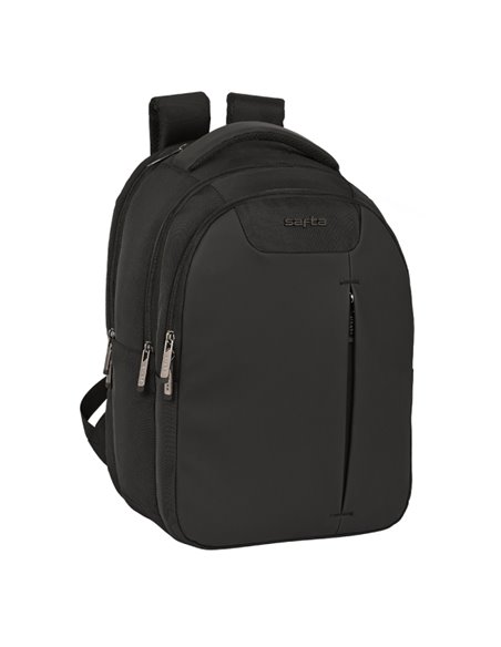 Safta Business Sac à dos Pour Portable Jusqu'à 15.6" - Conector USB - Portabotellas - Antirrobo - Organizador - Tirador Double -