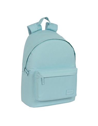 Safta Basic Sac à dos Pour Portable Jusqu'à 14.1" - Poche Pour Tablet - Organizador de Objetos - Double Tirador - Hombreras Ergo