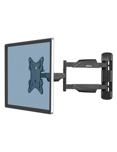Fellowes Support de Pared Pour TV - Brazo Articulado - De 23 à 55" - Jusqu'à 35kg - Système de Gestion de Cables Intégré - Coule