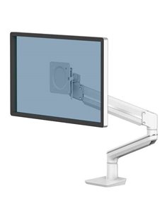 Fellowes Tallo Brazo Pour Monitor Individual - Jusqu'à 9kg - Réglable Avec Muelle de Gas - Couleur Blanc