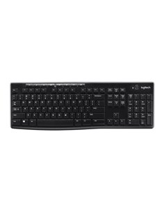 Logitech K270 Clavier Inalambrico USB Frances - Résistant à Salpicaduras - Teclas de Acceso Rapide