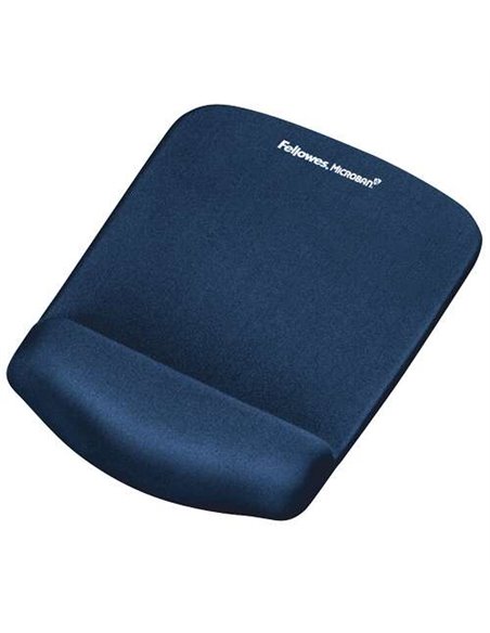 Fellowes PlushTouch Tapis de souris Avec Reposamuñecas Foam Fusion - Confor Supérieur - Protection Antibacterias - Base Antidéra