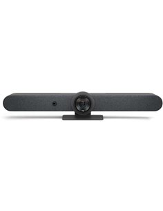 Logitech Rally Bar Système de Videoconferencias Ultra HD 4K PTZ WiFi - Todo en Un - Campo Visual 90º - USB-À, USB-C, HDMI, RJ45 