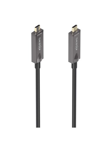 Aisens Câble USB 3.1 GEN2 10GBPS AOC 4K@60HZ 3A 60W E-MARKER - Tipo USB-C/M-USB-C/M - 7.5m - Couleur Noir