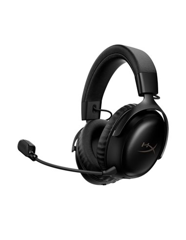 HyperX Cloud III S Wireless Écouteurs Gaming - Controladores de 53 mm - Inalambrico 2.4Ghz / Bluethooth - Microfono - Multiplata