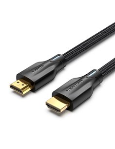 Vention Câble HDMI 2.1 - Résolution 8K - eARC - Longueur 3m - Conectores Chapados en Oro - HDR Dinamico - Tasa de Refresco Varia