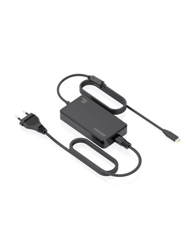 Aisens Cargador de Portable GaN USB-C/PD 90W - Câble de 1.80m - Couleur Noir