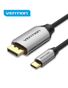 Vention Adaptateur USB-C à DisplayPort - Conexion Estable et Rapida - Couleur Noir