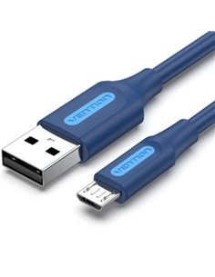 Vention Câble USB 2.0 - Potencia Maxima 60W - Longueur 1m - USB-À - Micro-USB - Vitesse Jusqu'à 480Mbps - Recubrimiento de PVC -