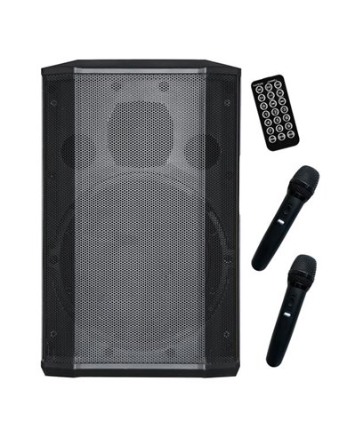 Coolsound Pro 600 Haut-parleur Autoamplificado Bluetooth 500W 8" 100W RMS Avec Batterie - True Wireless - USB, SD - 2 Microfonos