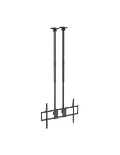 Aisens Support de Techo Pro - Inclinable, Extensible et Nivelable - De 60" à 120" - Peso Maximo 120Kg - VESA Maximo 1000x600 - C