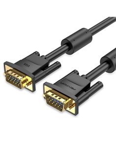 Vention Câble SVGA à VGA - Longueur 20m - Full HD - Nucleo de Ferrita - Conectores Chapados en Oro - Blindaje Multicapa - PVC - 