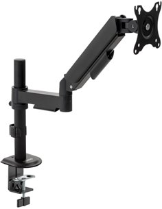 Tooq Support de Mesa Avec Brazo Articulado Pour Monitor de 17"-32" - Supporte jusqu'à 9kg - Gestion de Cables - VESA 100x100mm -