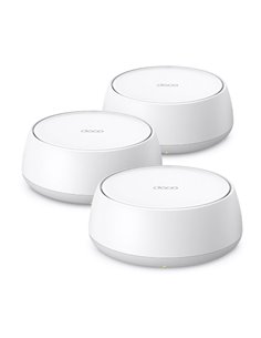 TP-Link Deco BE25 Pack de 3 Sistemas WiFi Mesh - Double Banda - Vitesse Jusqu'à 3.6Gbps - WiFi 7 - Ethernet 2.5Gbps - VPN - Coul