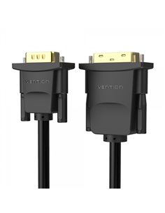 Vention Conversor DVI Mâle à VGA Mâle - 1m - Couleur Noir