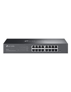 TP-Link Omada ES216G Switch 16 Puertos - Gestionado - RJ45 1Gbps - Conmutacion Jusqu'à 32Gbps - Supporte QOS - Plug and Play - C