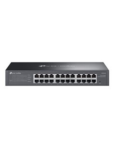 TP-Link Omada ES224G Switch 24 Puertos RJ45 1Gbps - Negociacion Automatica - Plug and Play - Supporte QOS - Conmutacion Jusqu'à 