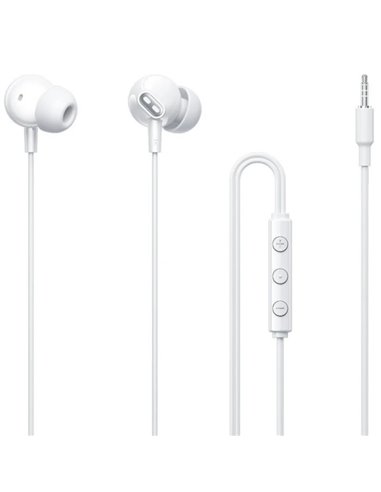 Vention Echo Lite Écouteurs Intraurales Avec Câble de 1.2m - Jack 3.5mm - Microfono Intégré - Haut-parleur de 12mm - Couleur Bla