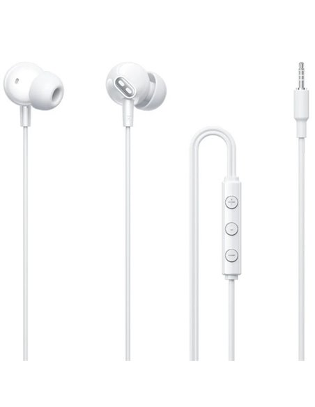 Vention Echo Lite Écouteurs Intraurales Avec Câble de 1.2m - Jack 3.5mm - Microfono Intégré - Haut-parleur de 12mm - Couleur Bla