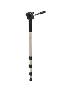 Hama Star 78 Mono Monopie Telescopico Pour Appareil photo - Peso Max 4kg - Altura Réglable Jusqu'à 176cm - Aluminium - Support d