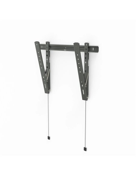 Hama Support Fijo de Pared Pour TV Jusqu'à 90" - Peso Max 80kg - Inclinable - VESA 600x400mm - Acier - Nivel de Burbuja - Couleu