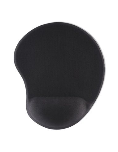 Hama Ergo Tapis de souris Pour Souris - Ergonomique - Base Antidérapant - Efecto Memoria - 21.5x25.5x2.1cm - Couleur Noir