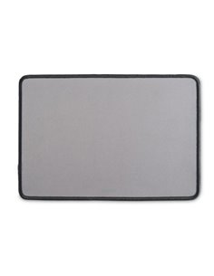 Hama Business Tapis de souris Pour Souris - Base Antidérapant - Superficie de Tela - 29.7x0.3x21.3cm - Couleur Gris