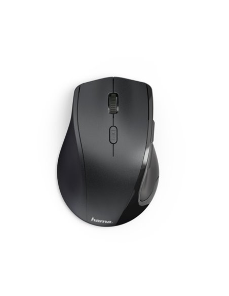 Hama Souris Optico Inalambrico Pour Zurdos 1200dpi - 6 Botones - Conexion de Radiofrecuencia - Couleur Noir