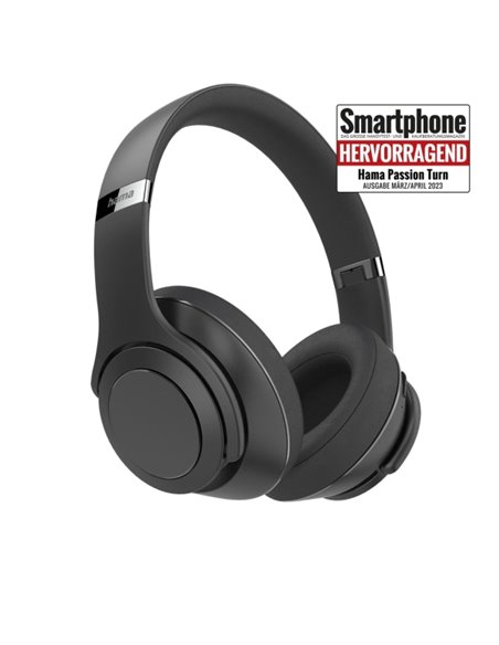 Hama Passion Turn Écouteurs Avec Microfono Omnidireccional - Bluetooth - Radio 10m - Pliable - Diadema Réglable - Asistente de V