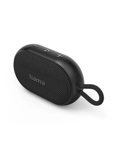 Hama Haut-parleur Portable Avec Anse - Potencia 6W - Bluetooth - Autonomie jusqu'à 12H - USB-C - Batterie 1200mAh - Rango 10m - 