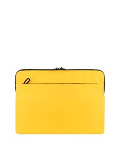 Tucano Gommo Sleeve Housse Portable 15,6" - Material Engomado Imperméable - Poche Pour Accesorios - Couleur Jaune