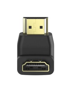 Hama Essential Adaptateur HDMI Coudé - HDMI Femelle - HDMI Mâle - 270º - Couleur Noir